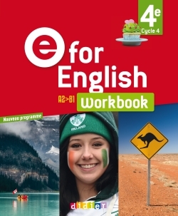 E FOR ENGLISH 4E (ED. 2017) - WORKBOOK
