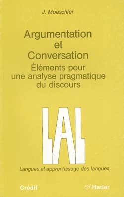 ARGUMENTATION ET CONVERSATION