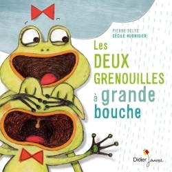 DEUX GRENOUILLES A GRANDE BOUCHE