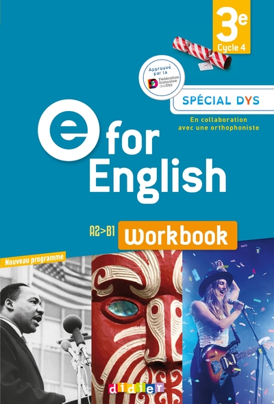 E FOR ENGLISH 3E (ED. 2017) - WORKBOOK "SPECIAL DYS"