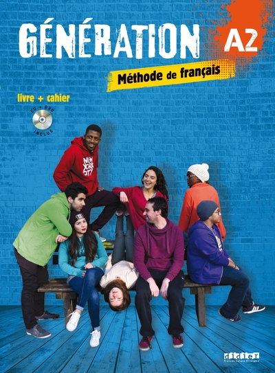 GENERATION 2 NIV.A2 - LIVRE + CAHIER + CD MP3 + DVD