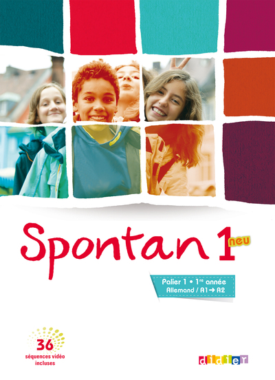 SPONTAN NEU 1 - PALIER 1 - 1RE ANNEE - MANUEL + DVD
