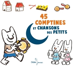 45 COMPTINES ET CHANSONS DES PETITS (CD)
