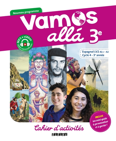 VAMOS ALLA 3E LV2 - CAHIER