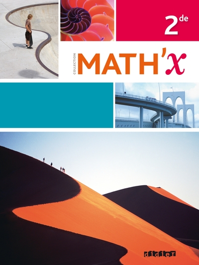 MATH´X 2DE - EDITION 2014 - LIVRE