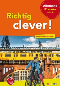 RICHTIG CLEVER 3E ANNEE - LIVRE