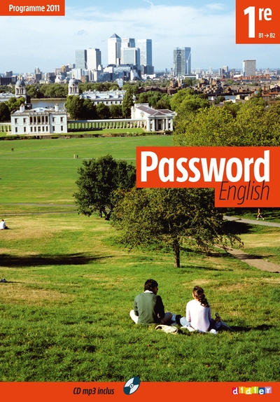 PASSWORD ENGLISH 1RE - LIVRE + CD MP3