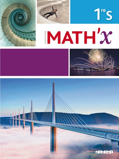 MATH´X 1RE S (ED.2015) - LIVRE