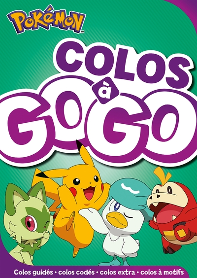 POKEMON - COLOS A GOGO PALDEA - LIVRE DE COLORIAGES