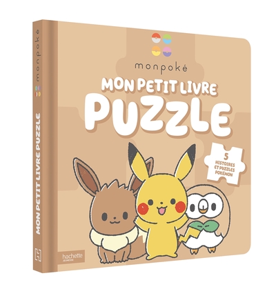 MONPOKE - MON PETIT LIVRE PUZZLE