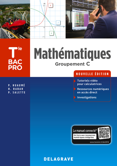 MATHEMATIQUES TLE BAC PRO GROUPEMENT C (2018) - POCHETTE ELEVE 2ED
