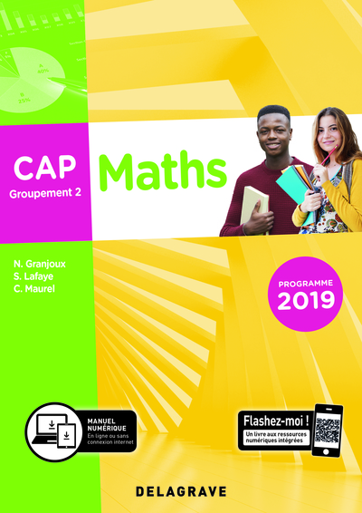 MATHS CAP GROUPEMENT 2 2019 POCHETTE ELEVE