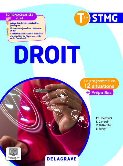 PROGRAMME EN SITUATIONS DROIT TLE STMG (2024) - POCHETTE ELEVE