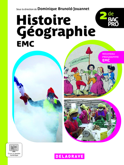 HISTOIRE GEOGRAPHIE EMC 2DE BAC PRO (2025) - MANUEL ELEVE