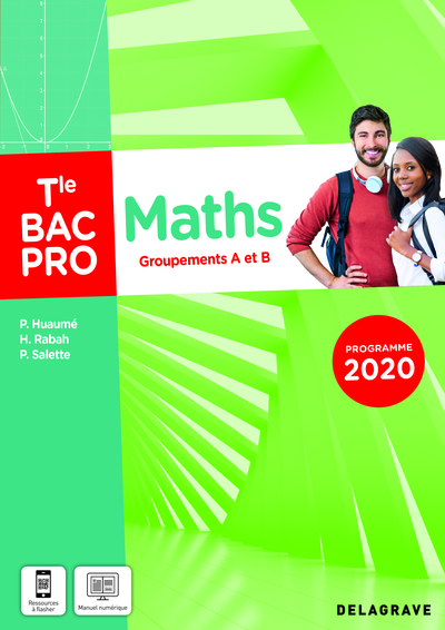MATHS - GROUPEMENTS A ET B - TLE BAC PRO (2021) - POCHETTE ELEVE