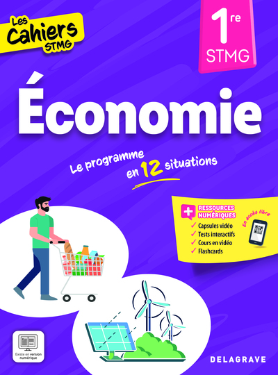 CAHIERS STMG ECONOMIE 1RE STMG (2025) - POCHETTE ELEVE