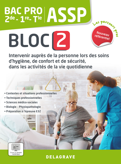 LES PARCOURS PROS - ASSP - BLOC 2 - 2DE, 1RE, TLE BAC PRO ASSP (2023) - POCHETTE ELEVE