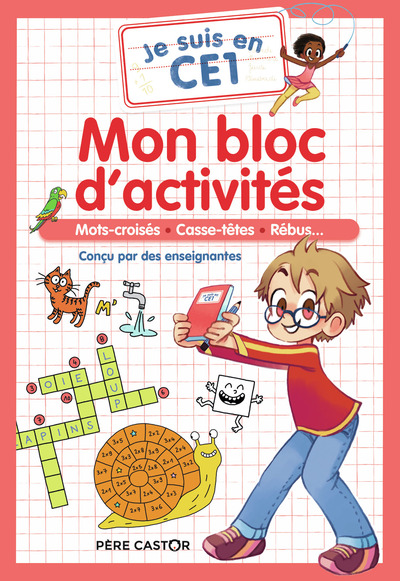 MON BLOC D´ ACTIVITES - MOTS CROISES - CASSE-TETES - REBUS...