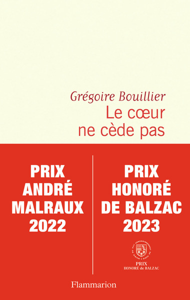 COEUR NE CEDE PAS -PRIX ANDRE MALRAUX 2022