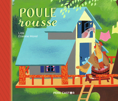 POULE ROUSSE - CARTONNE 90 ANS