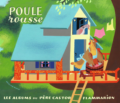 POULE ROUSSE - GRAND FORMAT