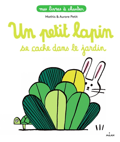 PETIT LAPIN SE CACHE DANS LE JARDIN