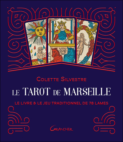 TAROT DE MARSEILLE - COFFRET - LE LIVRE & LE JEU TRADITIONNEL DE 78 LAMES