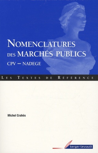 NOMENCLATURE DES MARCHES PUBLICS
