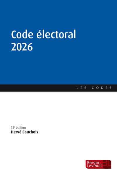 CODE ELECTORAL 2026