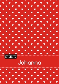 CAHIER JOHANNA PTSCX,96P,A5 PETITSCOEURS
