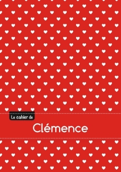 CAHIER CLEMENCE PTSCX,96P,A5 PETITSCOEURS