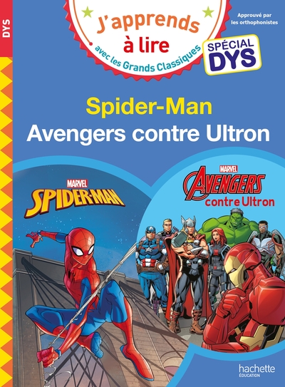 DISNEY - MARVEL - SPECIAL DYS  (DYSLEXIE) :  SPIDERMAN/AVENGERS