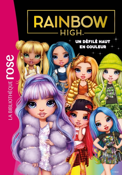 RAINBOW HIGH - T08 - RAINBOW HIGH 08 - UN DEFILE HAUT EN COULEUR