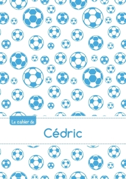CAHIER DE CEDRIC - PETITS CARREAUX, 96P, A5 - FOOTBALL MARSEILLE