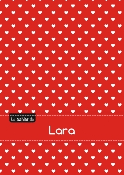 CAHIER LARA PTSCX,96P,A5 PETITSCOEURS