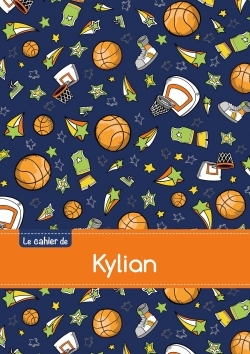 CAHIER DE KYLIAN - PETITS CARREAUX, 96P, A5 - BASKETBALL