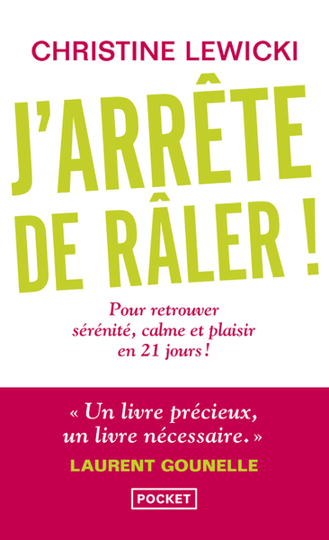 J´ARRETE DE RALER