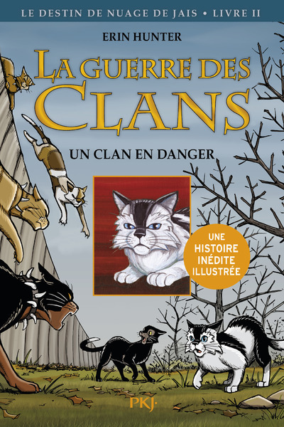 GUERRE DES CLANS LE DESTIN DE NUAGE DE JAIS T02 UN CLAN EN DANGER -ILLUSTRE-