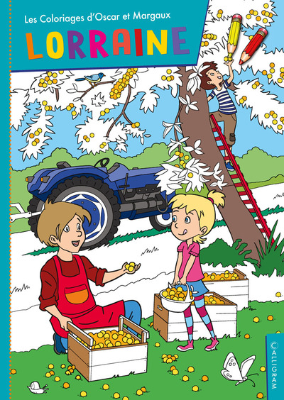 COLORIAGES OSCAR ET MARGAUX EN LORRAINE