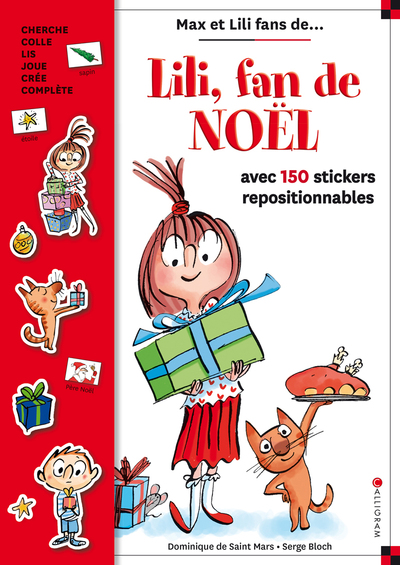 LILI FAN DE NOEL - LIVRE STICKERS