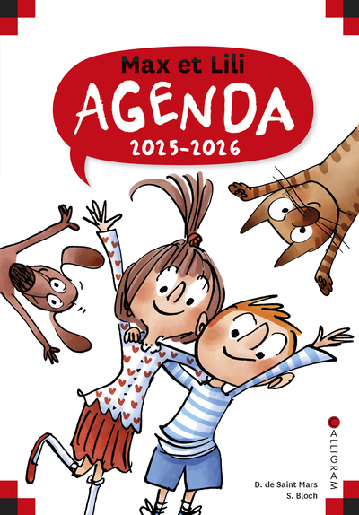 MAX ET LILI - AGENDA SCOLAIRE 2025-2026
