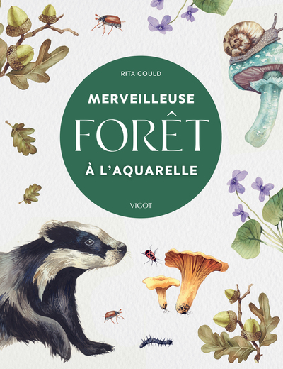 MERVEILLEUSE FORET A L´AQUARELLE - ILLUSTRATIONS, COULEUR