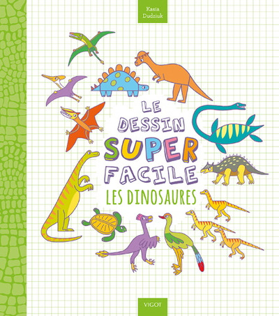 DESSIN SUPERFACILE : LES DINOSAURES