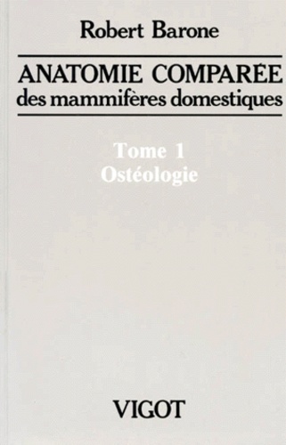 ANATOMIE COMPAREE T1  OSTEOLOGIE