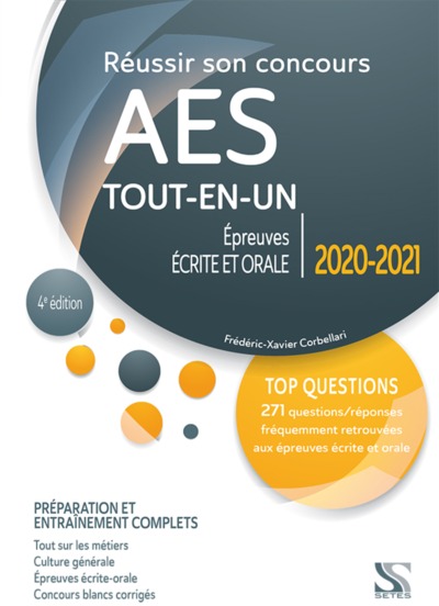 REUSSIR SON CONCOURS AES 2020-2021 - TOUT-EN-UN