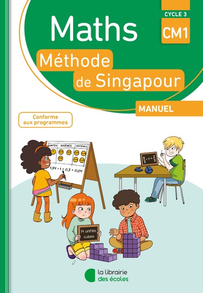 MATHS SINGAPOUR CM1 - MANUEL