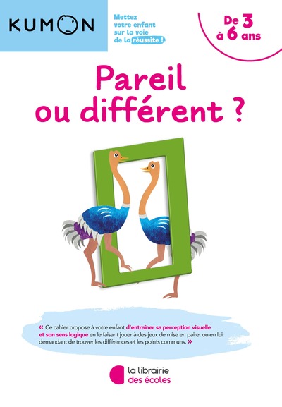 KUMON PAREIL OU DIFFERENT ? 2019