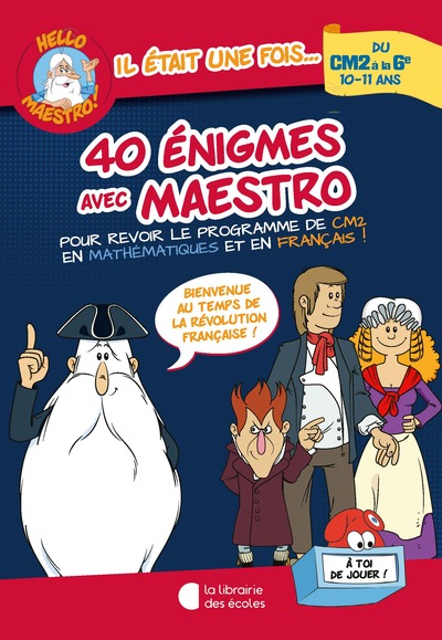 HELLO MAESTRO ! 40 ENIGMES AVEC MAESTRO CM2-6E