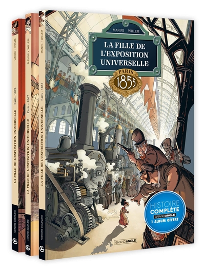 FILLE DE L´EXPOSITION UNIVERSELLE - PACK PROMO VOL. 01 A 03 - PARIS 1855