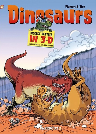 DINOSAURES EN BD - 3D - VERSION ANGLAISE